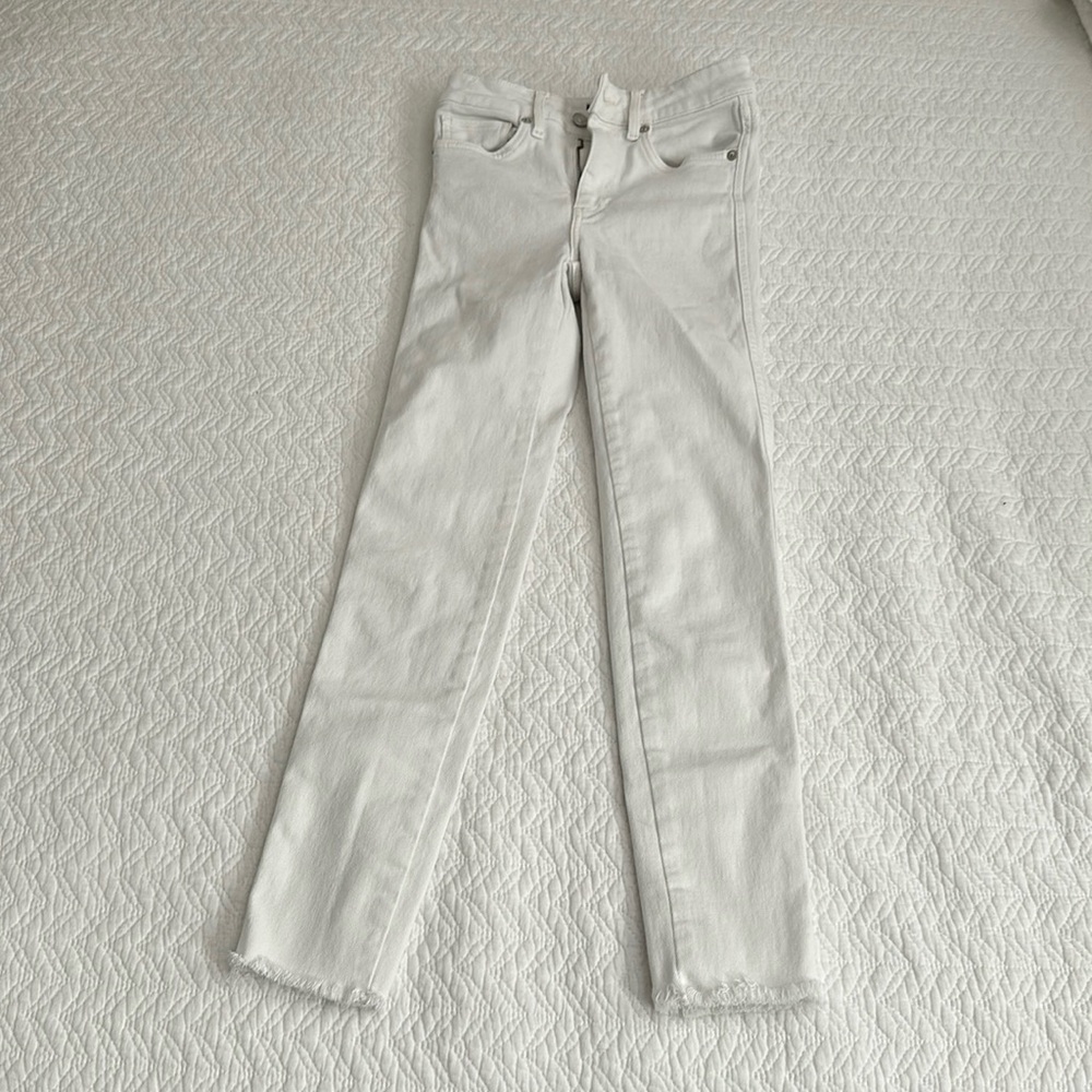 Free People white jeans, size 25